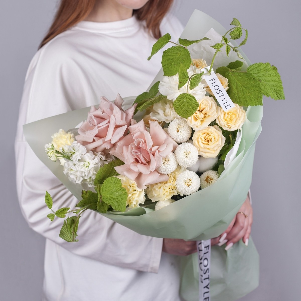 buket s francuzskoj rozoj 6